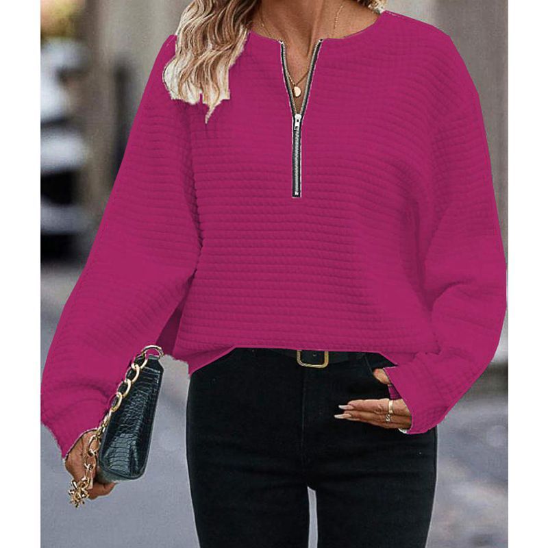 Solid Color New Long Sleeve Women's Sweater