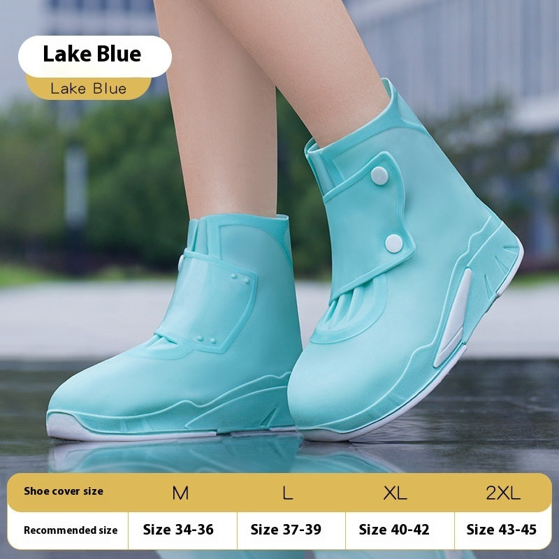 Non-slip Wear-resistant Shoes Bottom Rainy Silicone Rainproof Children's Rain Boots