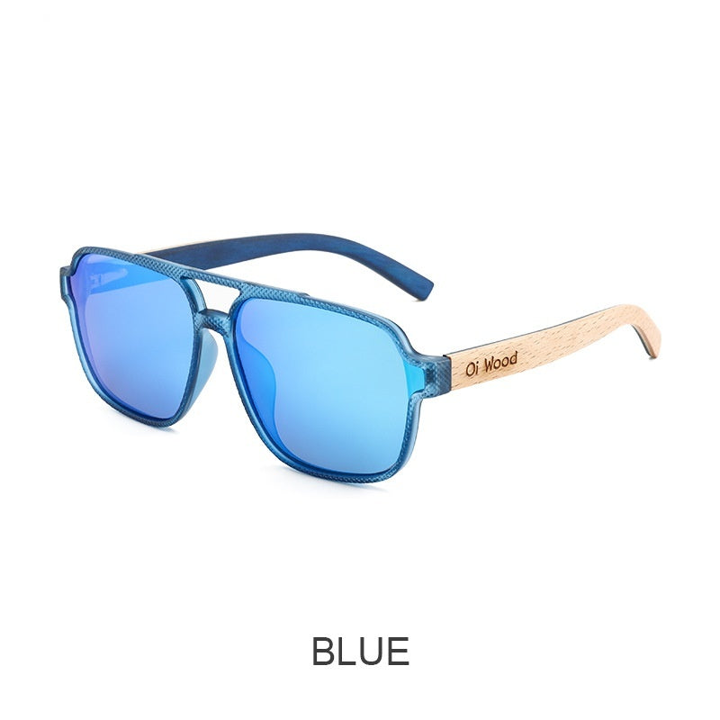 Wooden Sunglasses Polarized Sun Protection Vintage Sunglasses