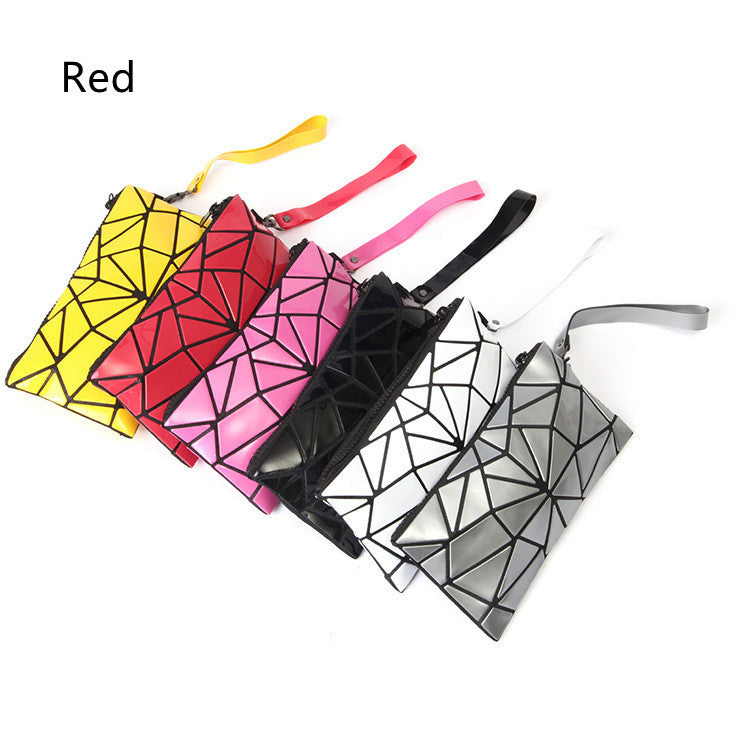 Light Glue Flower Label Hand Carry Stone Pattern Storage Bag