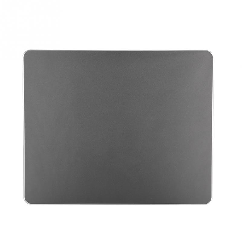 Compact Anti-Slip Aluminum Mouse Pad