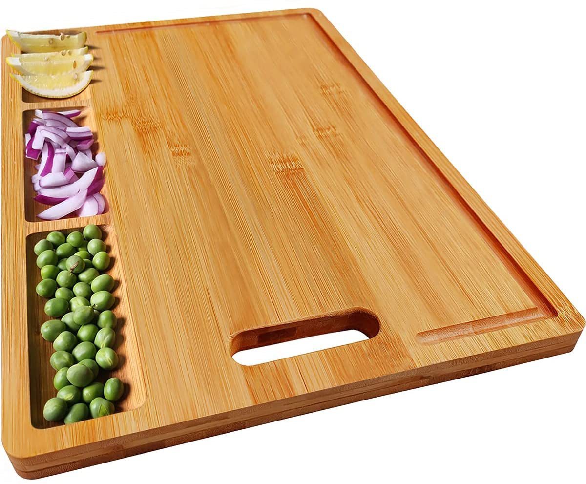 Household Kitchen Bamboo Rectangular Cutting Board