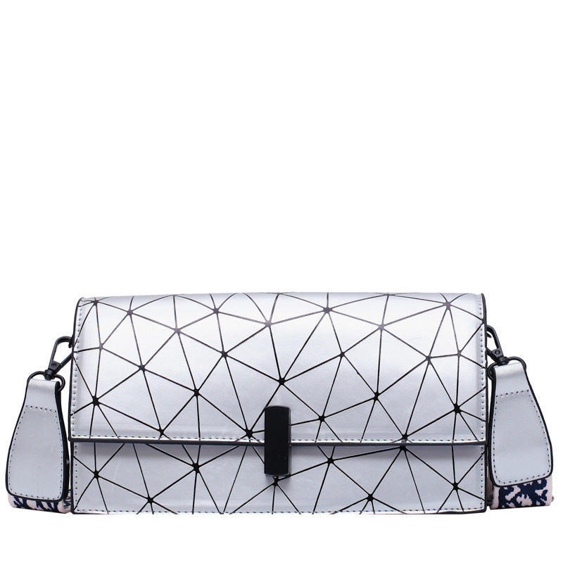 Reticulated Fashion Simple Shoulder Diagonal Bag