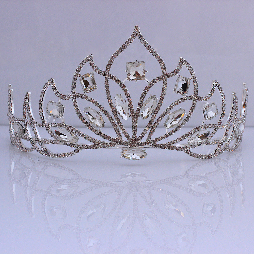 Headdress High-end Simple Bridal Crown Baroque