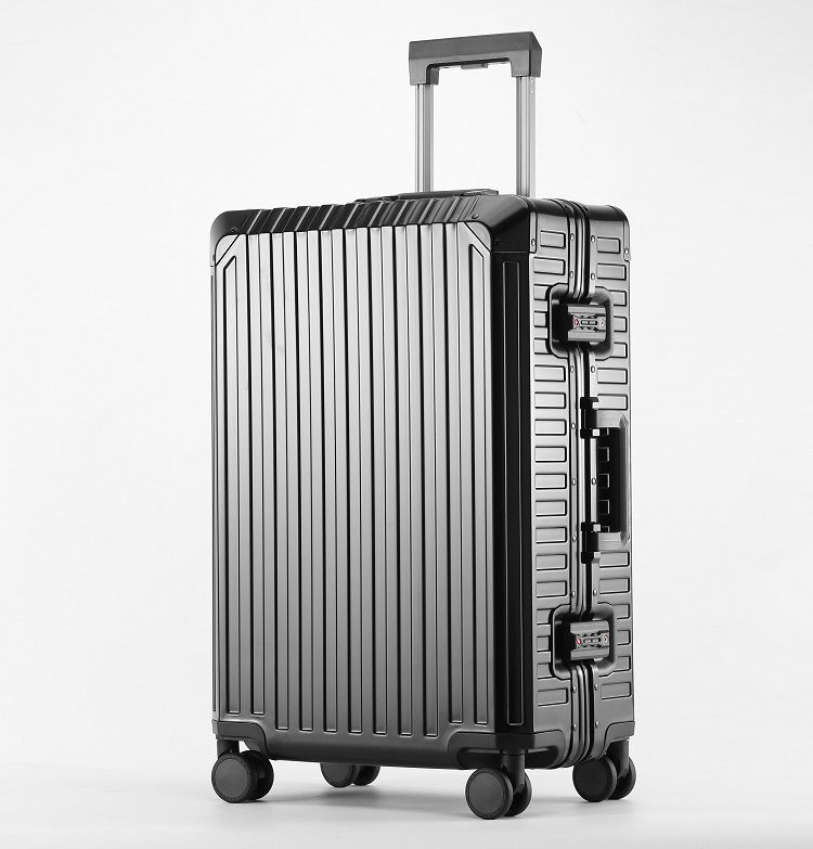 All-aluminum Magnesium Alloy Trolley Case Business Luggage