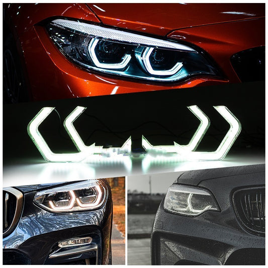 Geeignet Für BMW Bmw335i F30 F32 M3 M4 F82 F80 M5 E90 Kristall Engel Auge Rgb Bluetooth