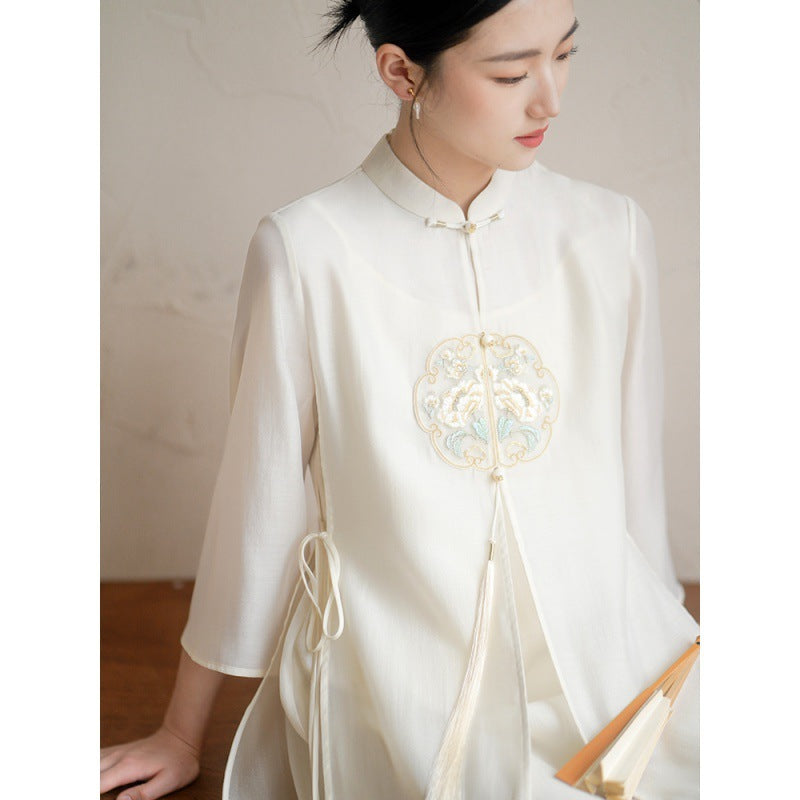 Retro Gentle Zen New Chinese Style Dress