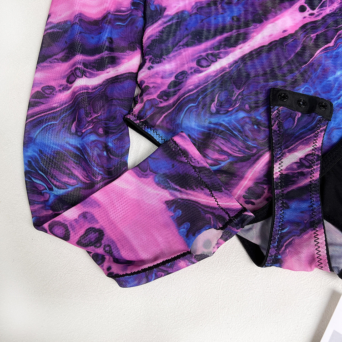 Tie-dye Underwear Jumpsuit Tight Outer Wear