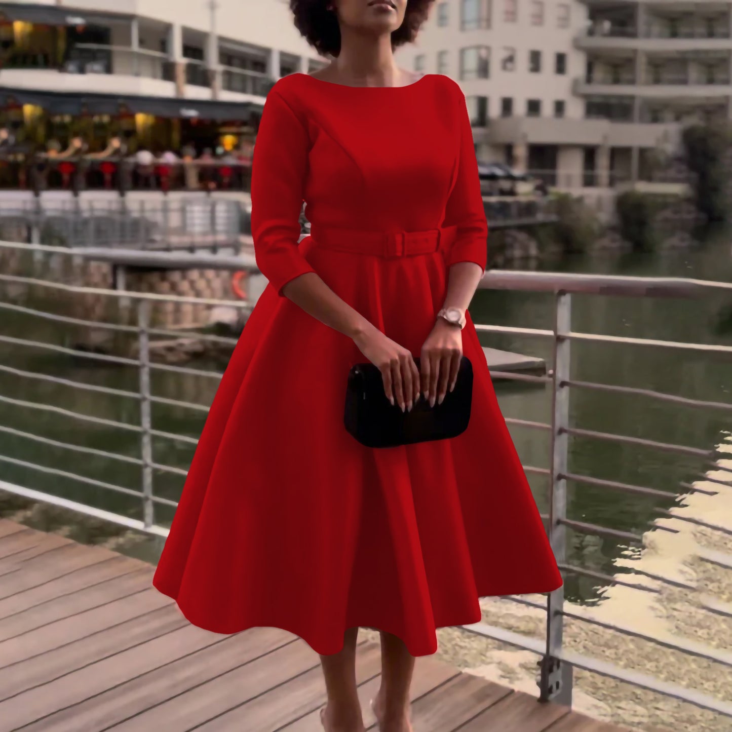 Robe de banquet de demoiselle d'honneur à la mode des femmes