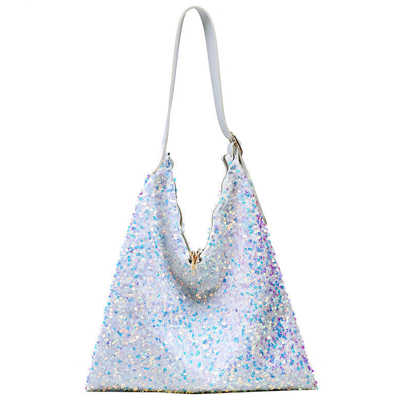 Fashion Popular Sequined Shoulder Bag Net Celebrity All-match Handbag