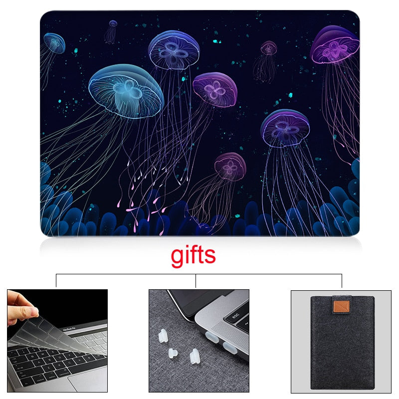 Hard MacBook Laptop Cases with Various Prints