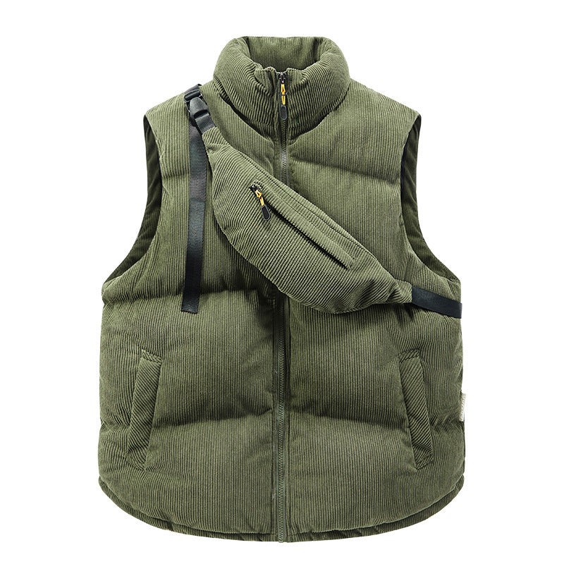 Casual Down Warm Vest Vest Cotton-padded Coat