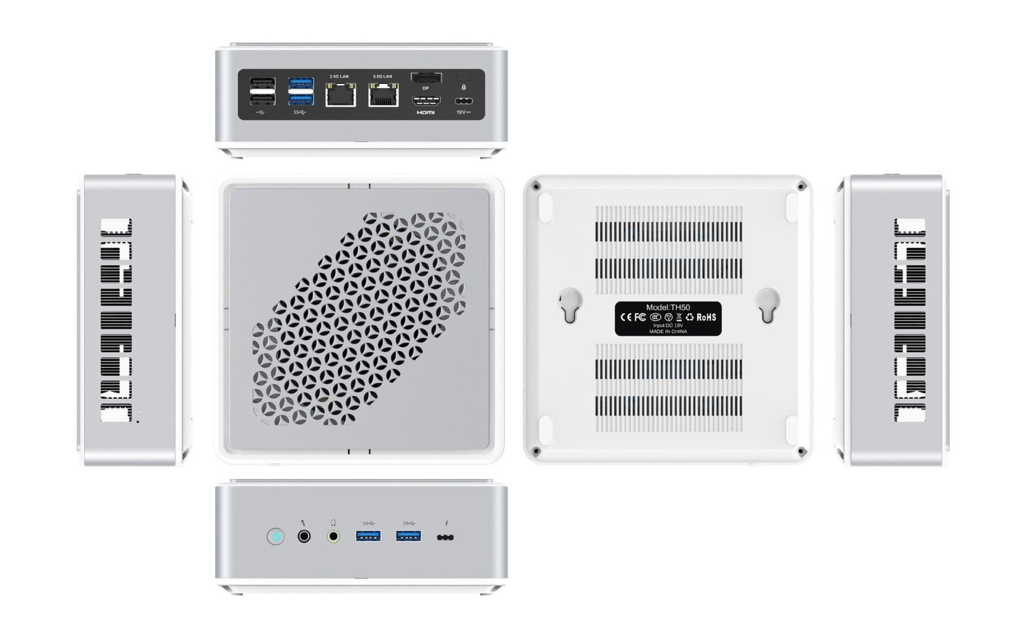 Minisforum Mini PC Th50 Core I5-11320H Mini HD Micro Host