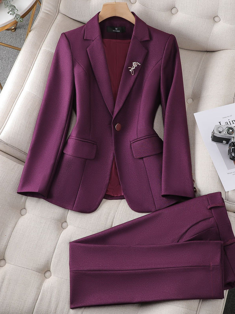 Business Suit Women's Fashion Casual Work Clothes