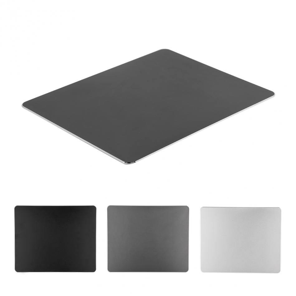 Compact Anti-Slip Aluminum Mouse Pad