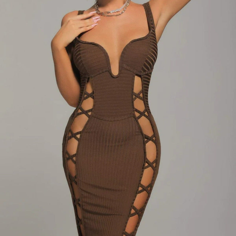 Robe de bandage tissu de pit