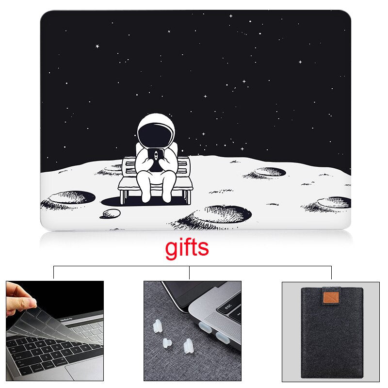 Hard MacBook Laptop Cases with Various Prints