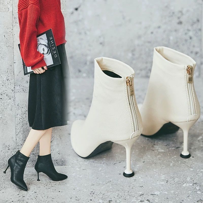 High Heels Women Winter Short Boots Stiletto