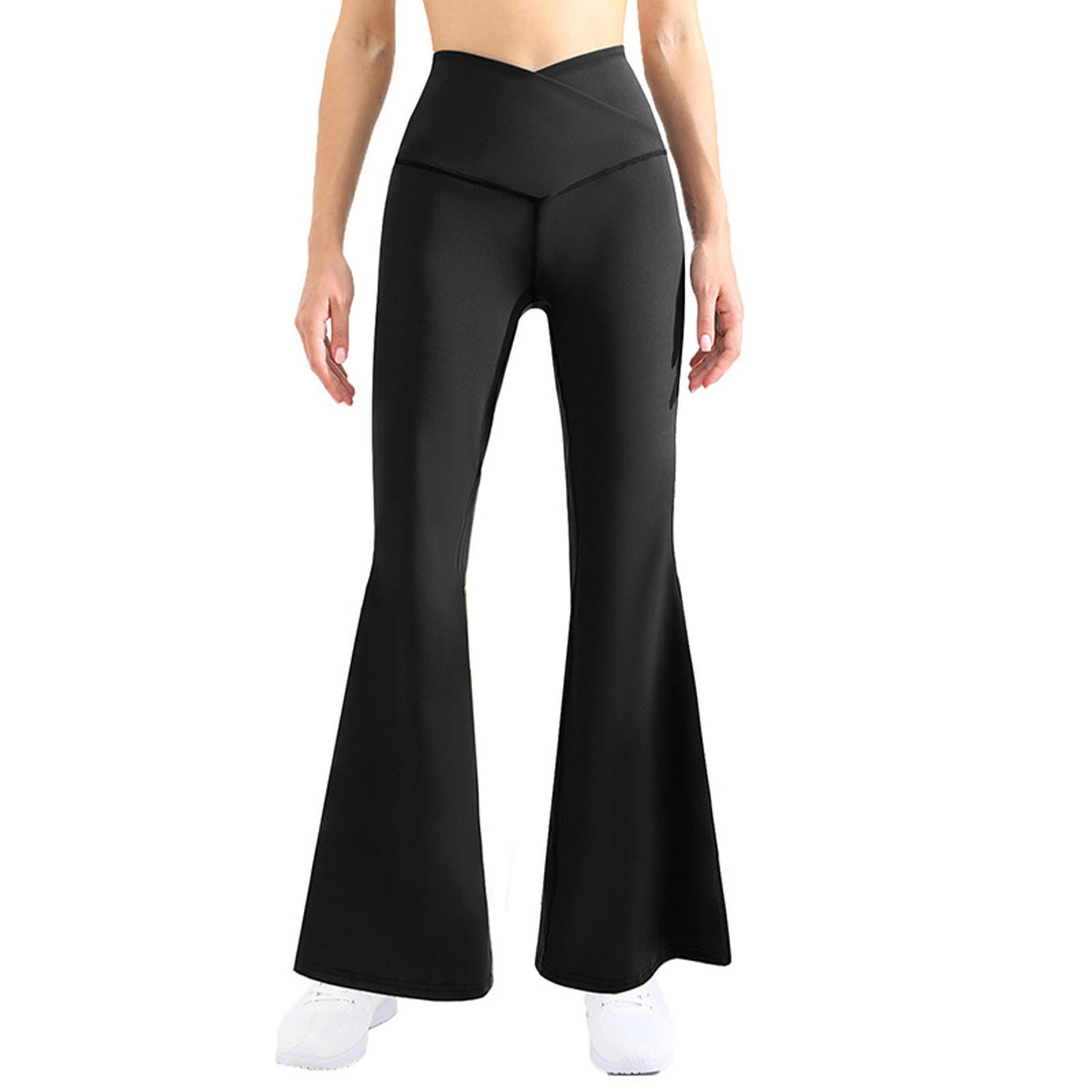 Women's New Hip Lifting Cross Waist Suit Pants