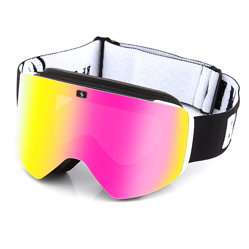 Ski Double-layer Anti-fog Large Vision KOCA UV Protection Large Cylindrical Mountaineering Goggles