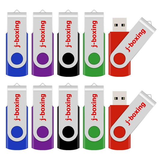 Colorful USB Flash Drives 10 pcs Set