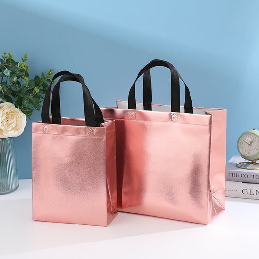 Aluminum Coated Non-woven Folding Tote Bag