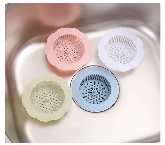 Creative Kitchen Flower-shaped Sink Funnel Strainer