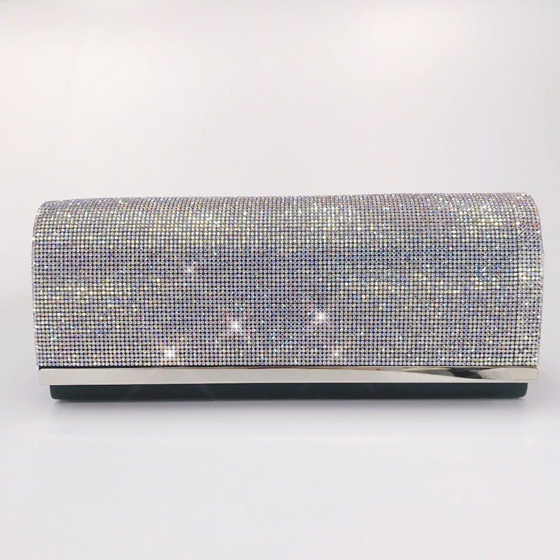 European And American Diamond-studded Full Diamond Banquet Clutch