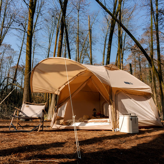 Tenda da campeggio automatica pieghevole portatile antipioggia ispessita per esterni