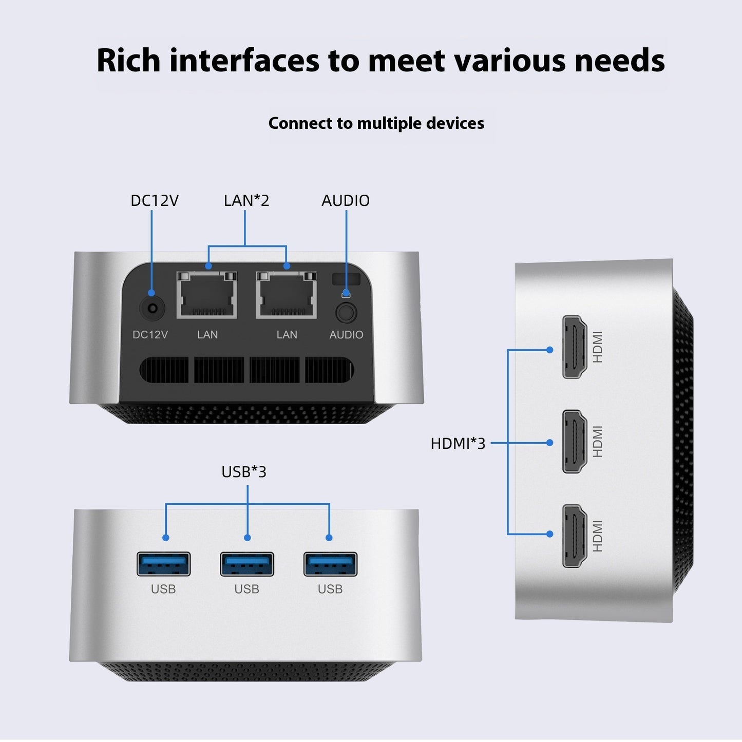 Mini-host Computer Controllo Industriale Piccolo Host