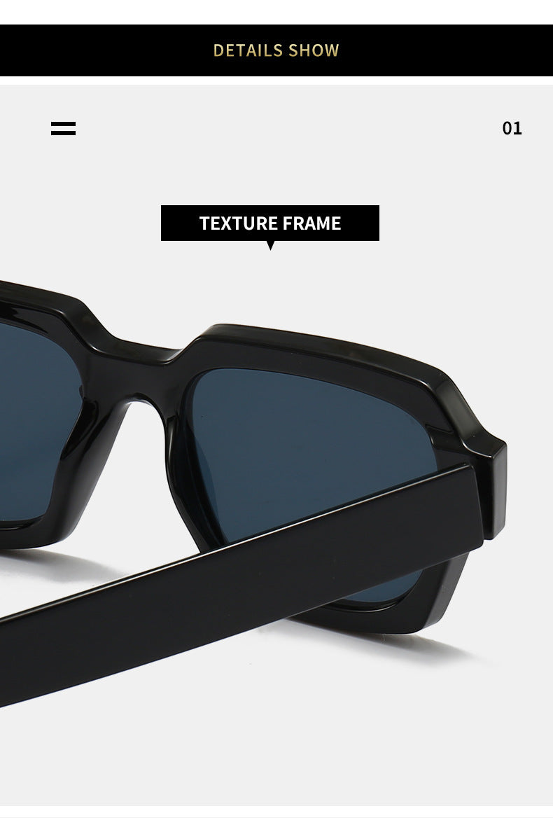 Fashion Modern Catwalk Plain Sunglasses