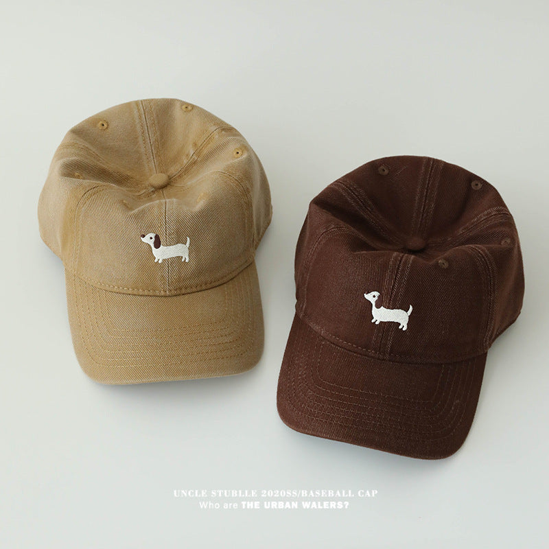 All-match Wide Brim Face-looking Small Peak Cap Hat