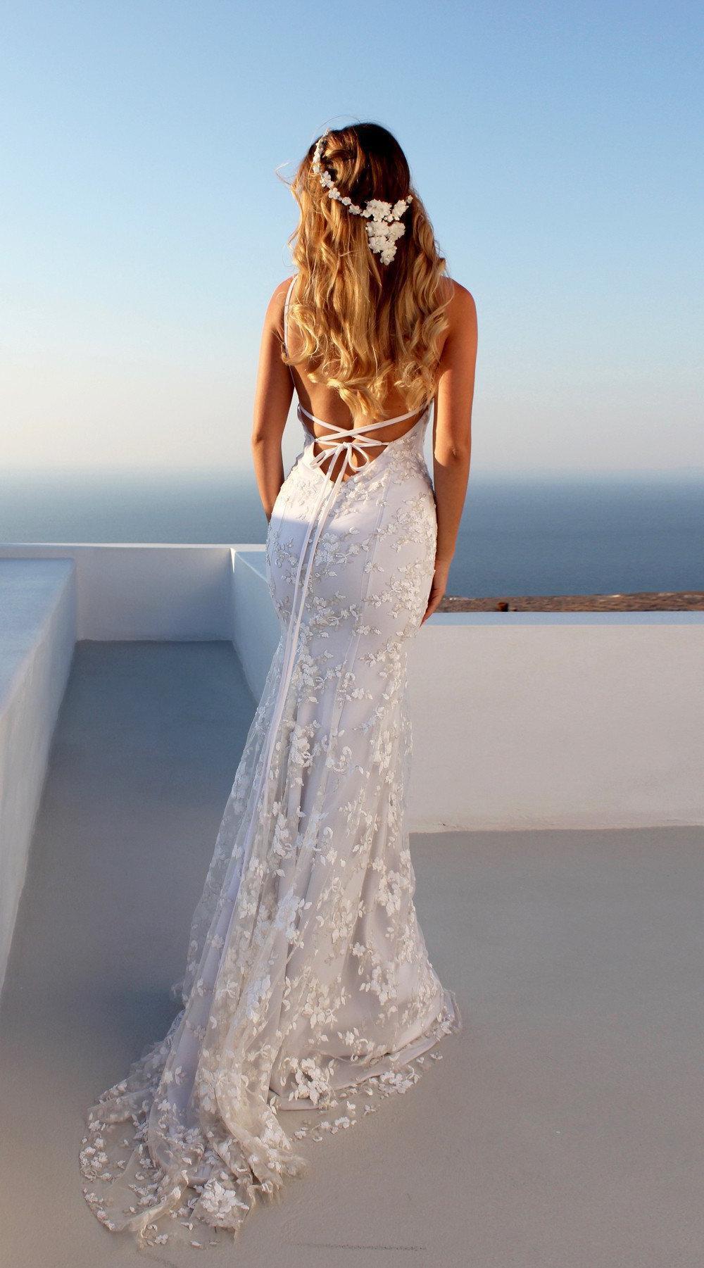 Sexy Lace Bridal Dress Women Wedding