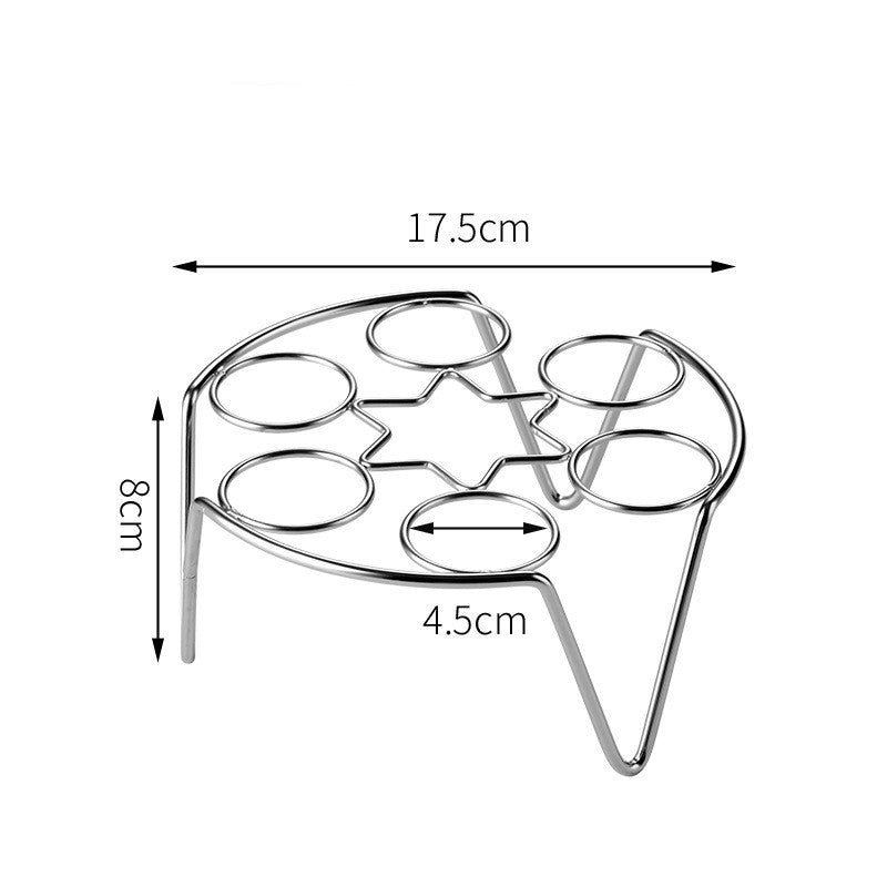 Rack de vapeur de cuisine multifonctionnelle avec pieds hauts