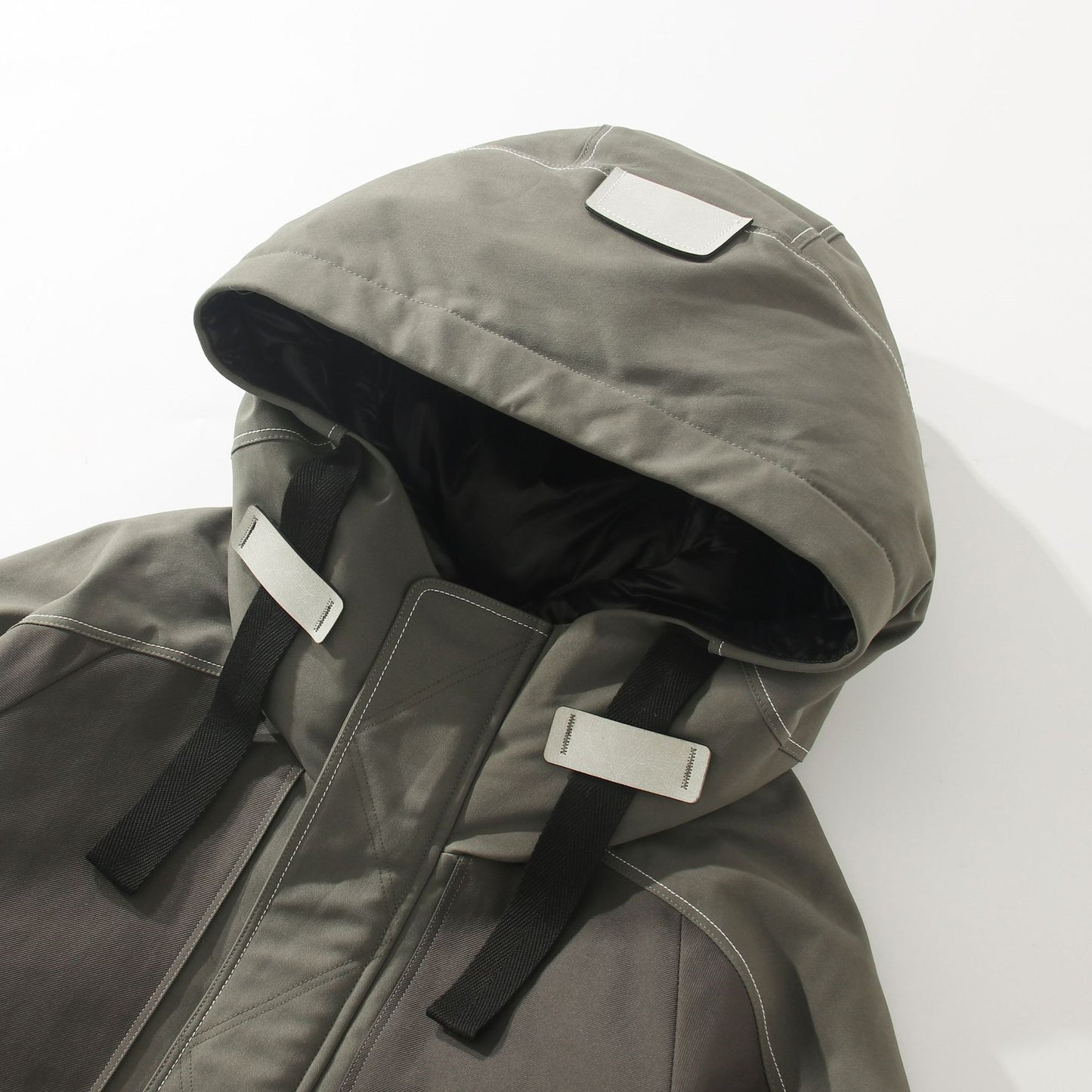 Winter Quality Hooded Zipper Down Jacket Men