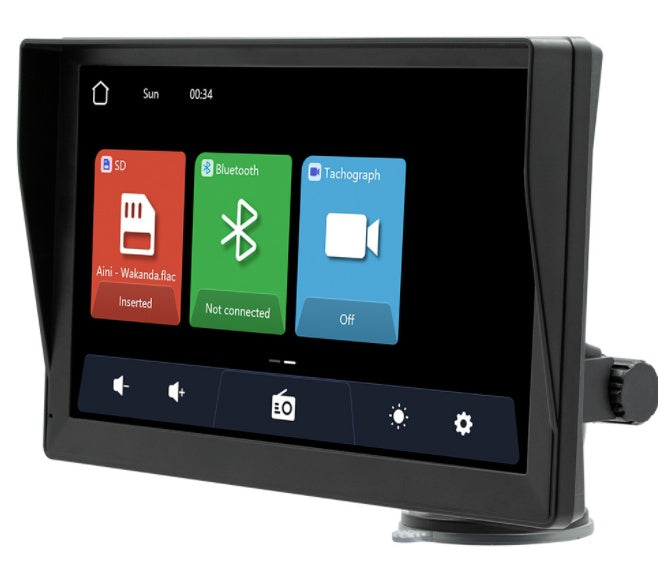 9-Zoll-tragbares MP5-MP5-Host-Wireless CarPlay