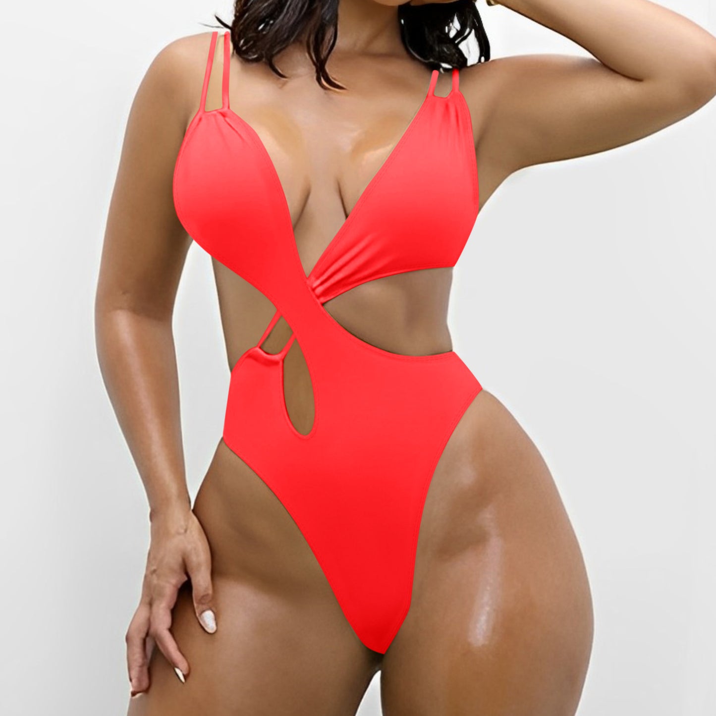 Women's One-piece Triangle Swimsuit Bikini