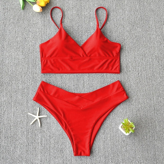 Swim Suit Swimsuit Women Two Piece Swimwear Beach Bikini 27