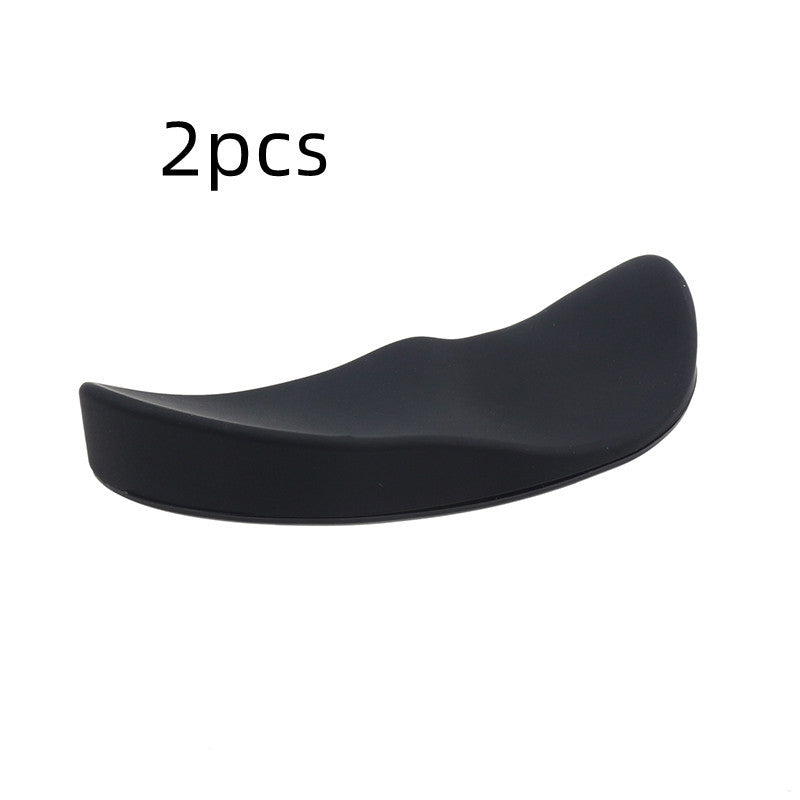 Poggiapolsi ergonomico per mouse Tappetini per mouse in gel di silicone antiscivolo Supporto per poggiapolsi aerodinamico Tappetino per mouse per computer per ufficio Accessori per PC da gioco