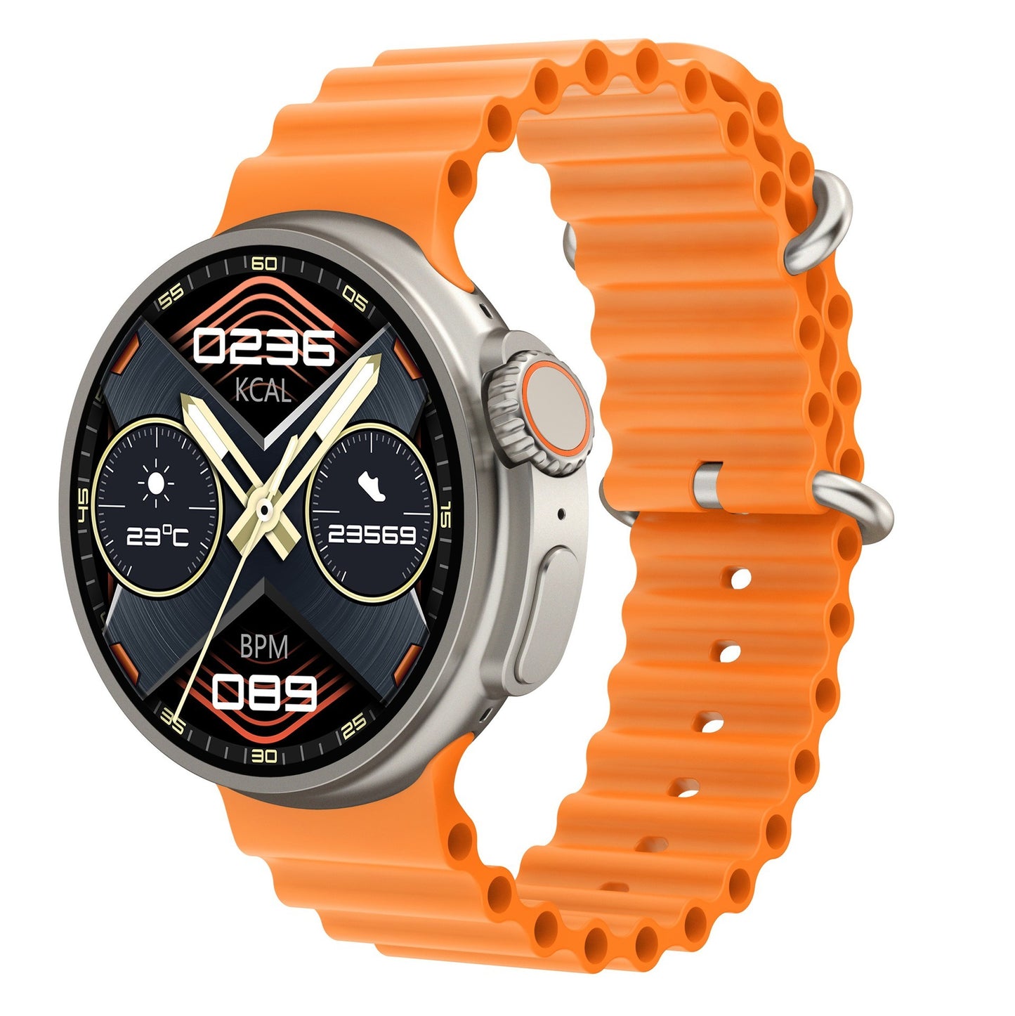 Neue K9 Smart Watch 1.39 Runder Bildschirm Encodeur True vis Clip Drahtlos Laden NFC Offline-Samlung und Zahlungs Funktion