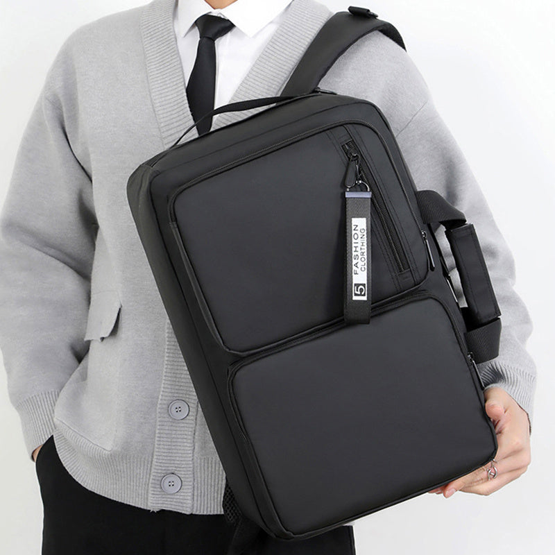 Zaino multifunzionale grande capacità borsa per laptop aziendale borsa per il tempo libero viaggio pendolare borsa per la scuola borsa a tracolla portatile