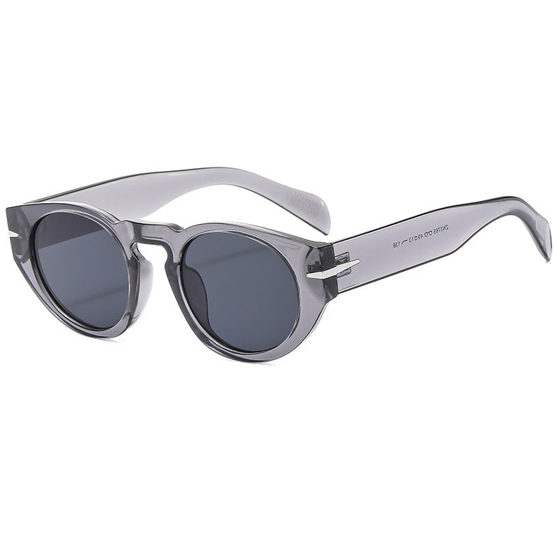 Round Wide Leg Sun Protection Driving Sunglasses