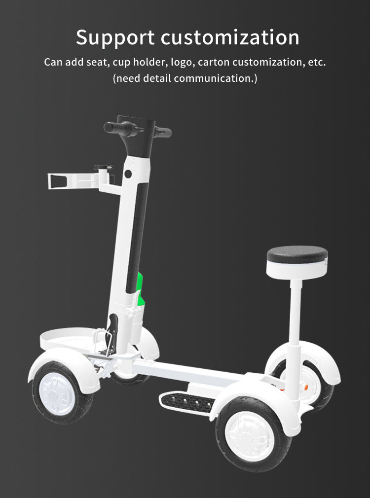 Golf à quatre roues électrique Light Light Longboard Lawn Course Scooter