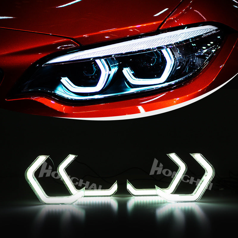 Geeignet Für BMW Bmw335i F30 F32 M3 M4 F82 F80 M5 E90 Kristall Engel Auge Rgb Bluetooth