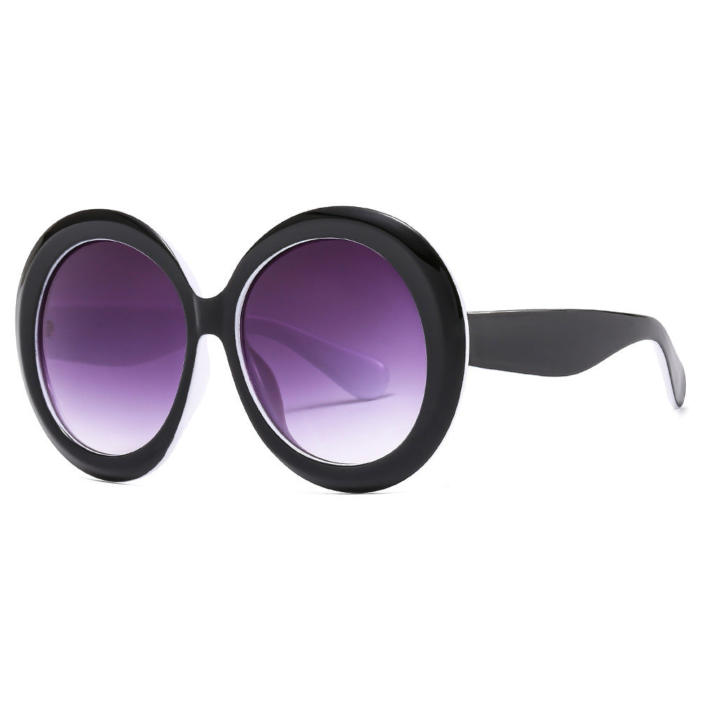 Fashion Sunglasses Oversized Frame Round Large