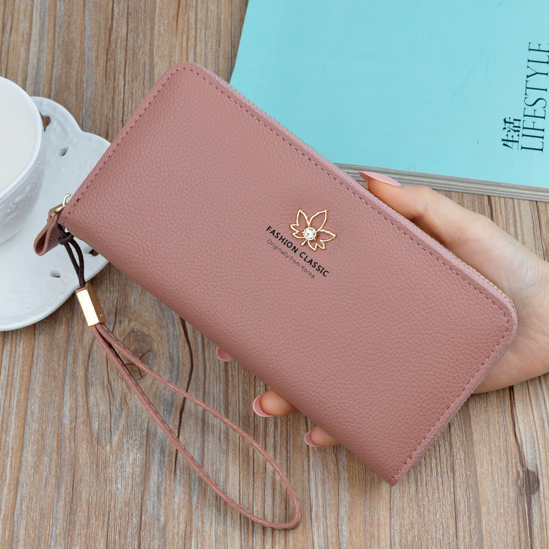 Large-capacity Zipper Wallet Ladies Long Fashion Women's Clutch Bag