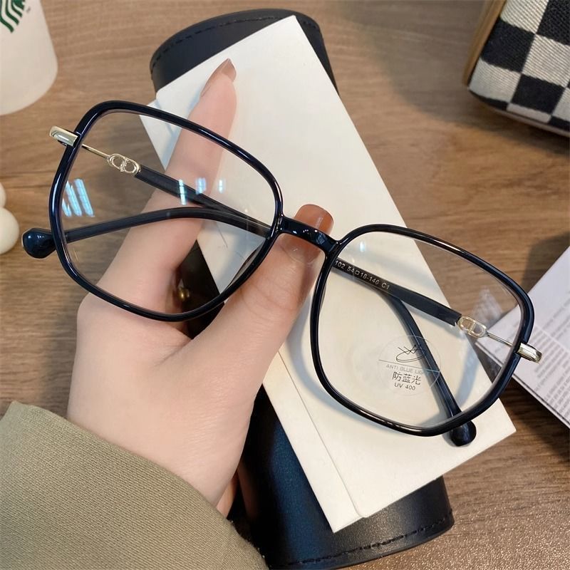 Prescription Myopia Anti Blue Light Square Eyeglass Frame