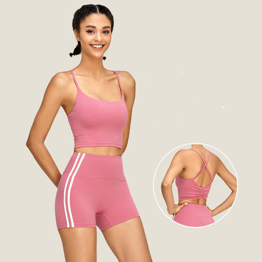 Nude Feel Yoga Fork Beauty Back Exercise Underwear