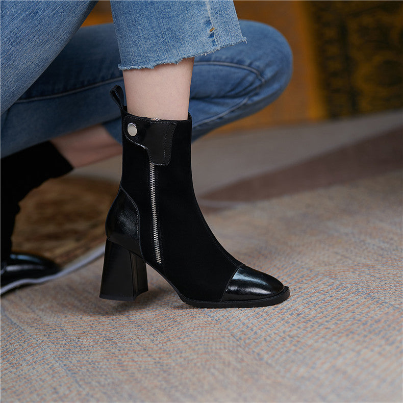 Fashion High Heel Martin Boots Fashion