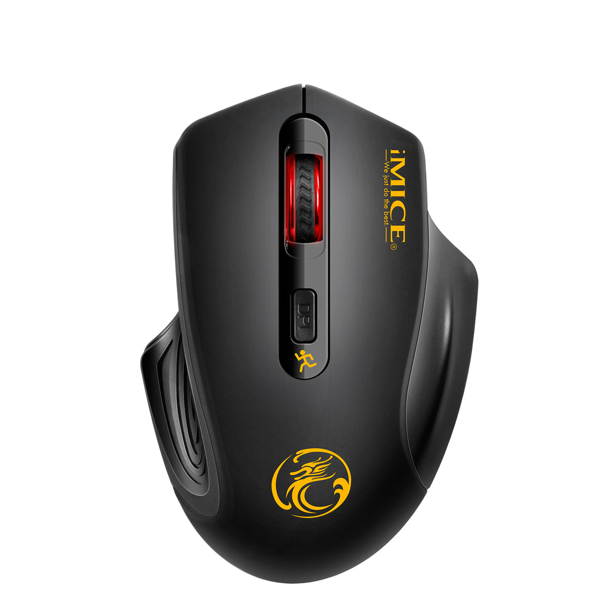 Mouse ottico ergonomico per computer senza fili